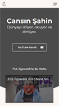 Mobile Screenshot of cansinsahin.com