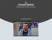 Tablet Screenshot of cansinsahin.com